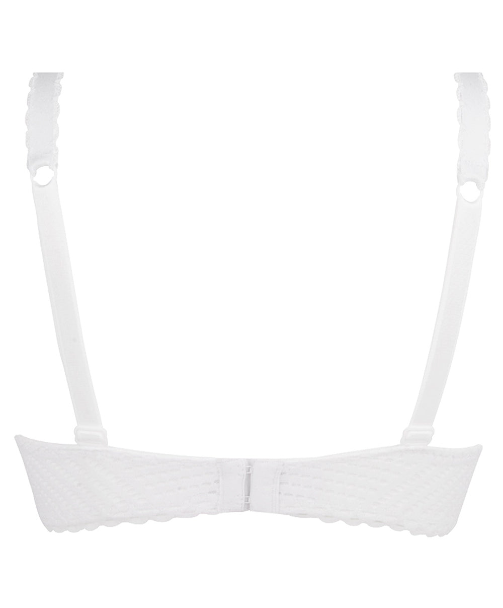 Soutien-gorge sans armatures grande taille Antigel de Lise Charmel Tressage Graphic blanc FCC6537-TB