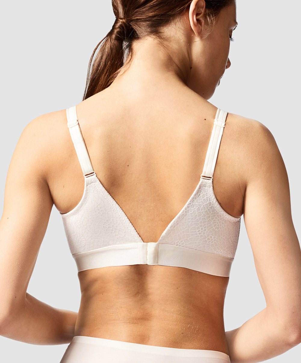 Soutien-gorge sans armatures grande taille Chantelle C Magnifique ivoire C18920-035