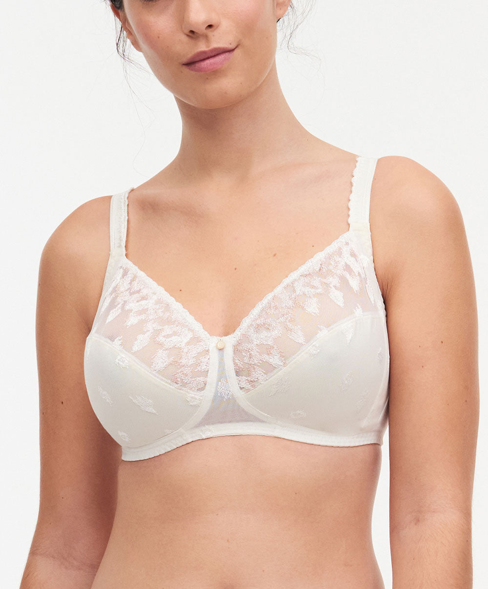 Soutien-gorge sans armatures Chantelle Bold Curve ivoire multicolore C13M20-0EN