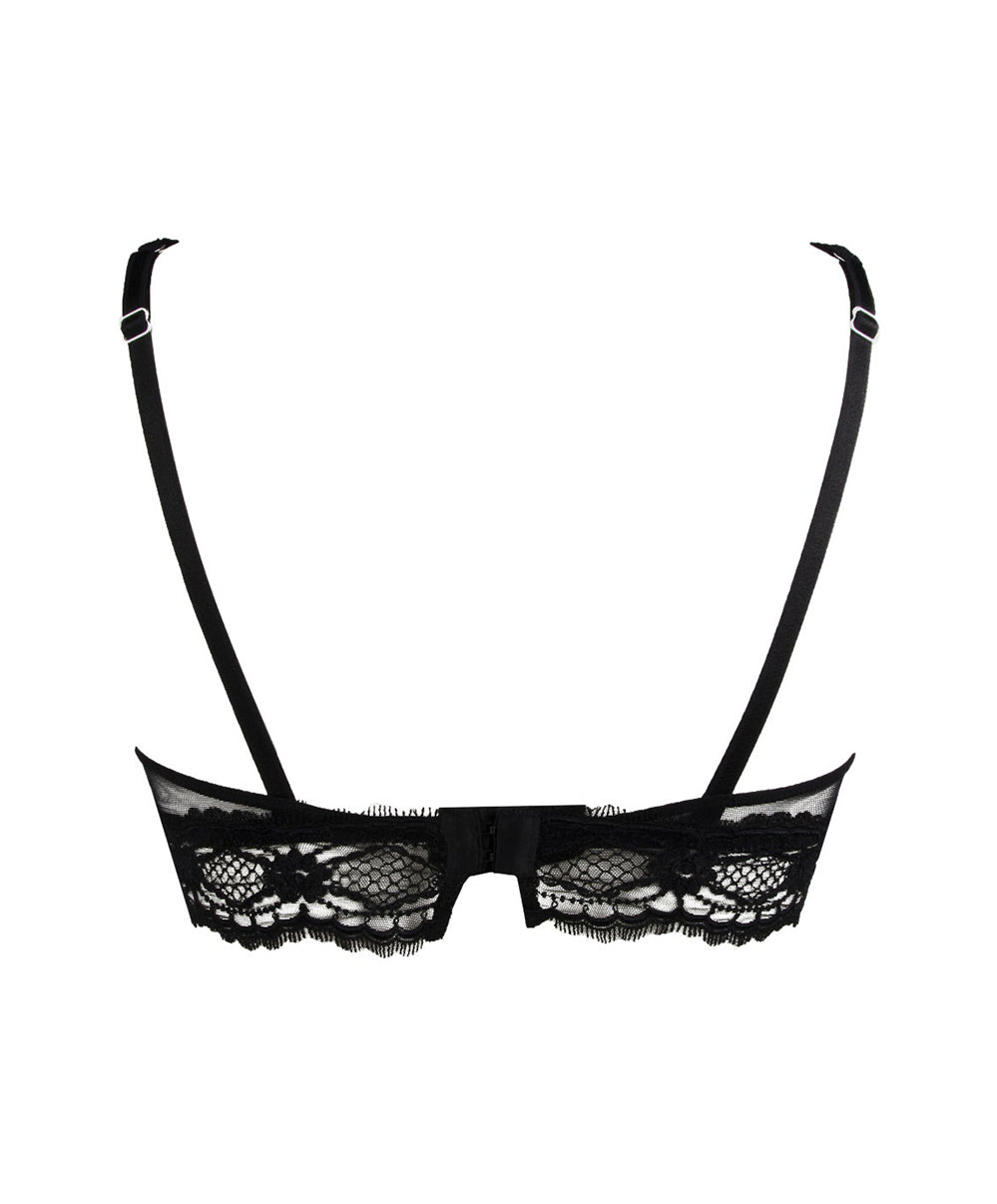 Soutien-gorge sans armatures triangle Lise Charmel Sublime en Dentelle noir ACH6513-NO