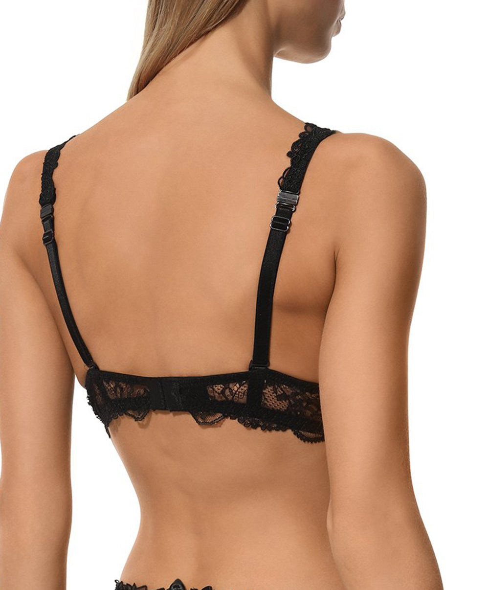 Soutien-gorge sexy triangle armatures Lise Charmel Soir de Venise noir ACA7403-ND