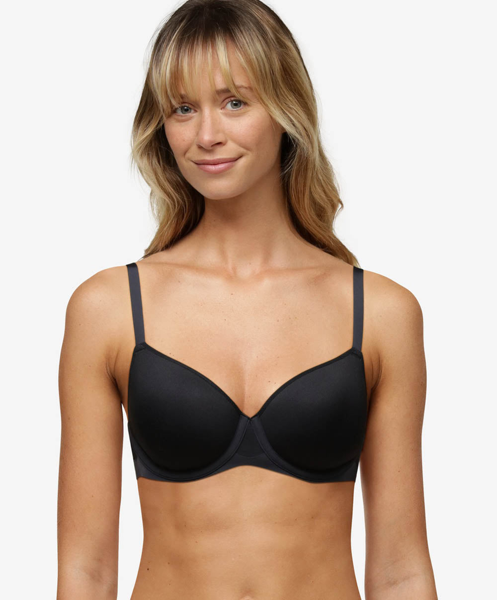 Soutien-gorge coque enveloppant spacer Pure light Noir Chantelle C10M70-011