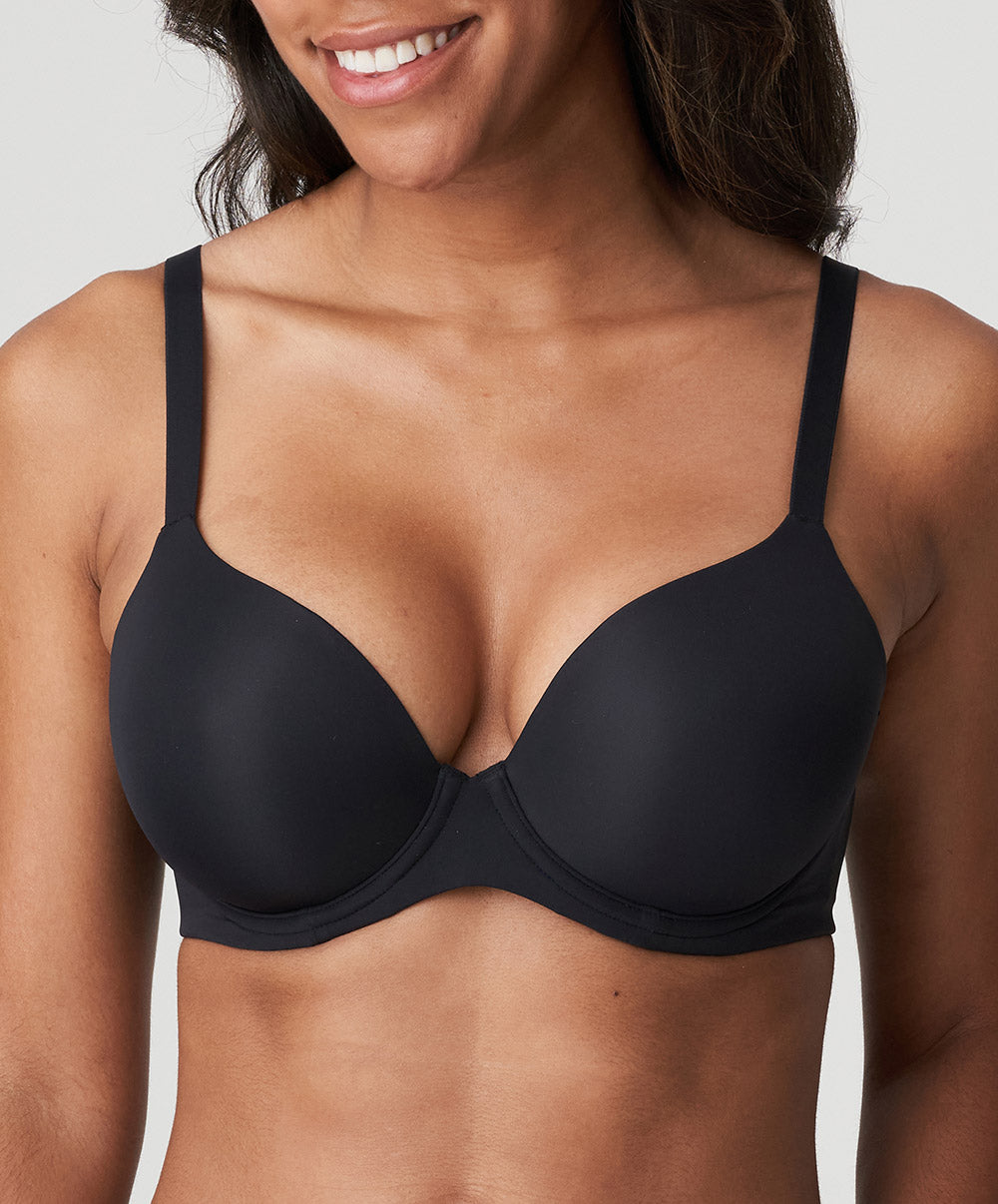 Soutien-gorge spacer plongeant lisse invisible à armatures PrimaDonna Figuras charbon 0163256-CHB