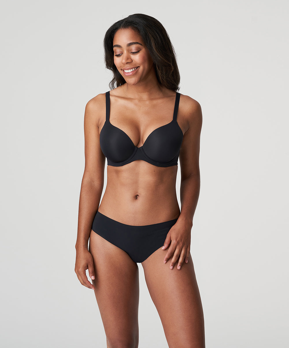 Soutien-gorge spacer plongeant lisse invisible à armatures PrimaDonna Figuras charbon 0163256-CHB