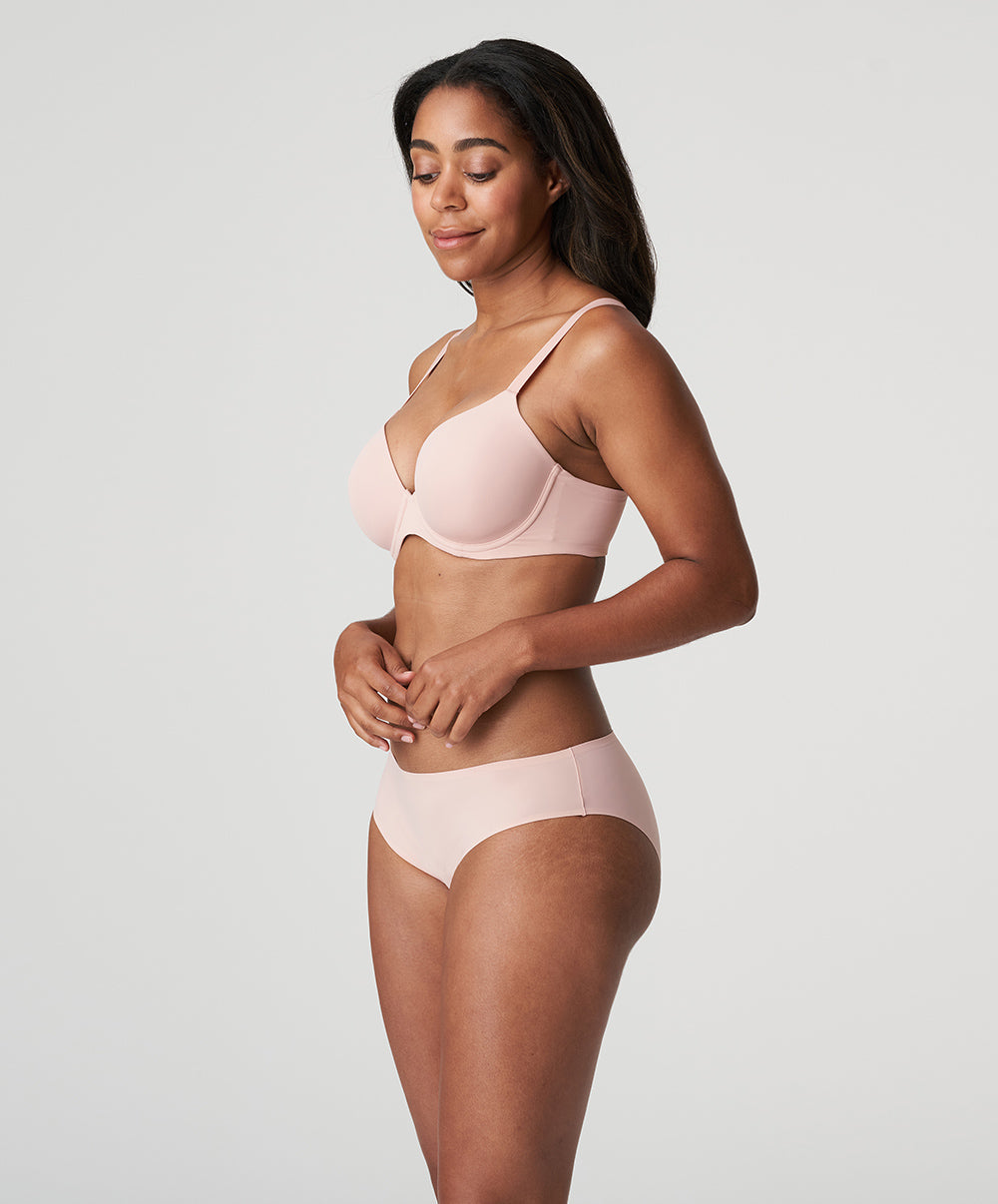 Soutien-gorge spacer plongeant lisse invisible à armatures PrimaDonna Figuras rose poudré 0163256-PWD