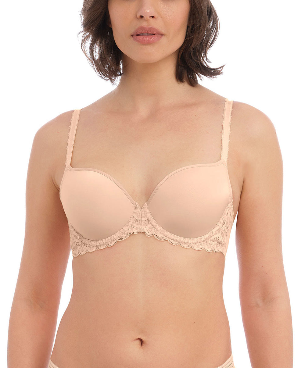 Soutien-gorge t-shirt moulé lisse à armatures Wacoal Raffine frappe WE148004-FRP