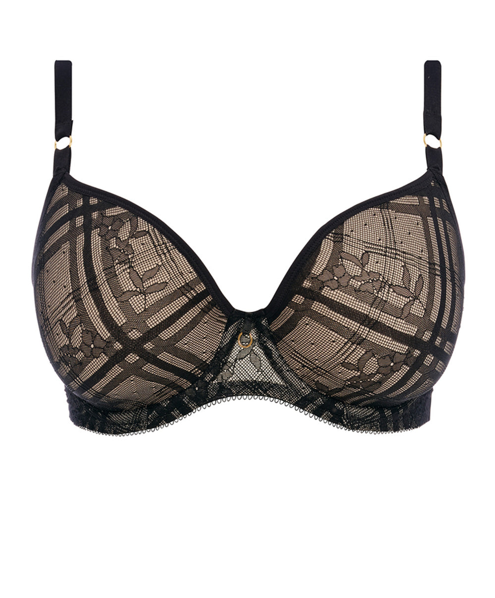 Soutien-gorge t-shirt moulé à armatures Freya Freya Fatale noir AA401431-NOR