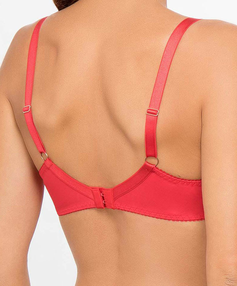 Soutien-gorge triangle avec armatures Tendre capture Rouge Antinéa de Lise Charmel DCG6723-rouge