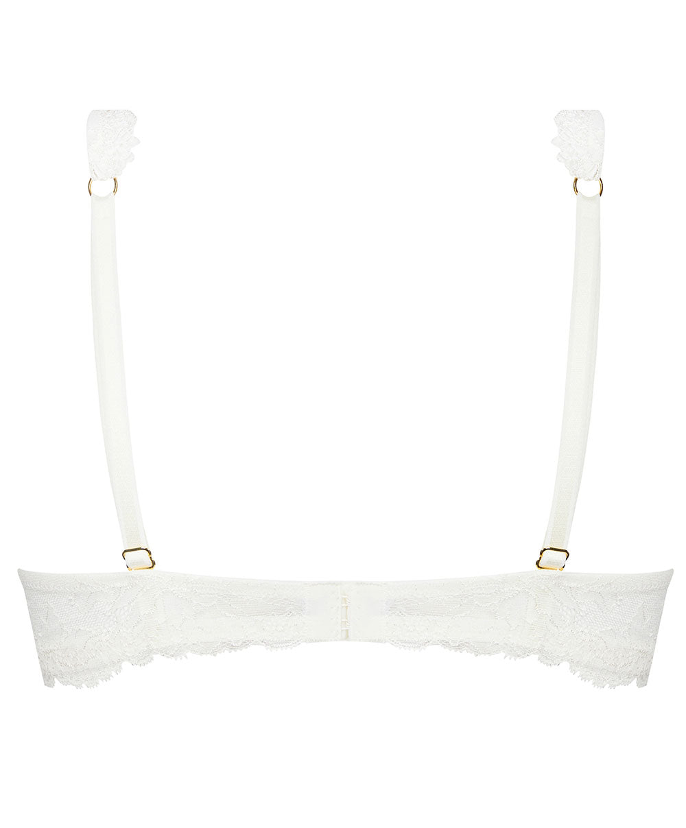 Soutien-gorge triangle "Glamour" Lise Charmel Princesse Iris écru nacre ACH7481-EN 9