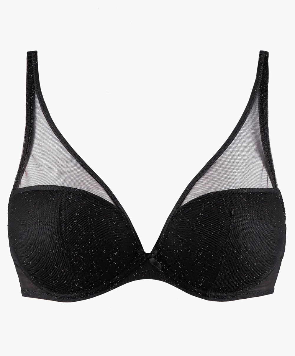 Soutien-gorge triangle Nudessence étincelle Aubade FM12-3-ETIN