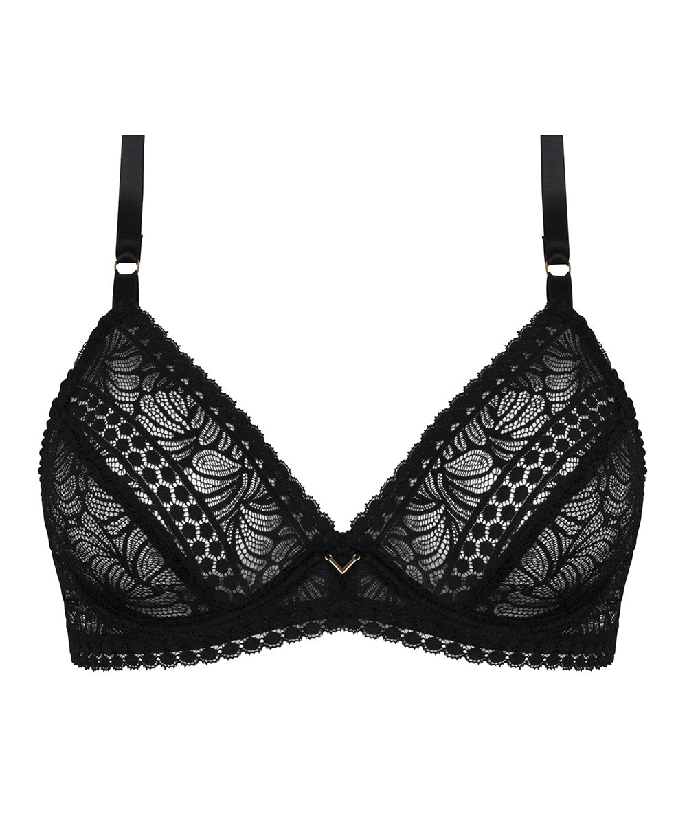 Soutien-gorge triangle armature Antigel de Lise Charmel Atelier Séduction noir ECH6357-NO 100