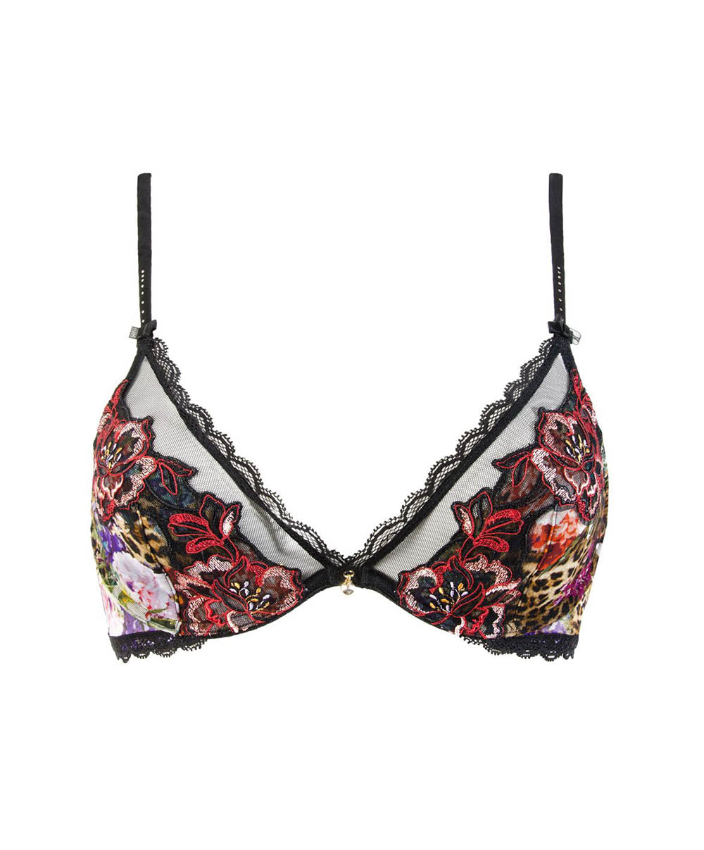 Soutien-gorge triangle armatures Corolle fauve félin Lise Charmel ACG6914-CF fashion