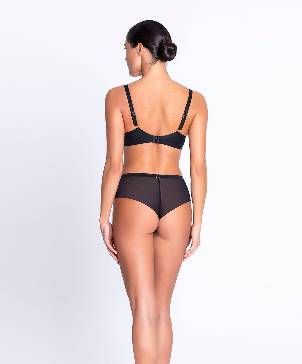 Soutien-gorge triangle armatures couvrant Lise Charmel Adorable en Sexy noir BCH6785-NO