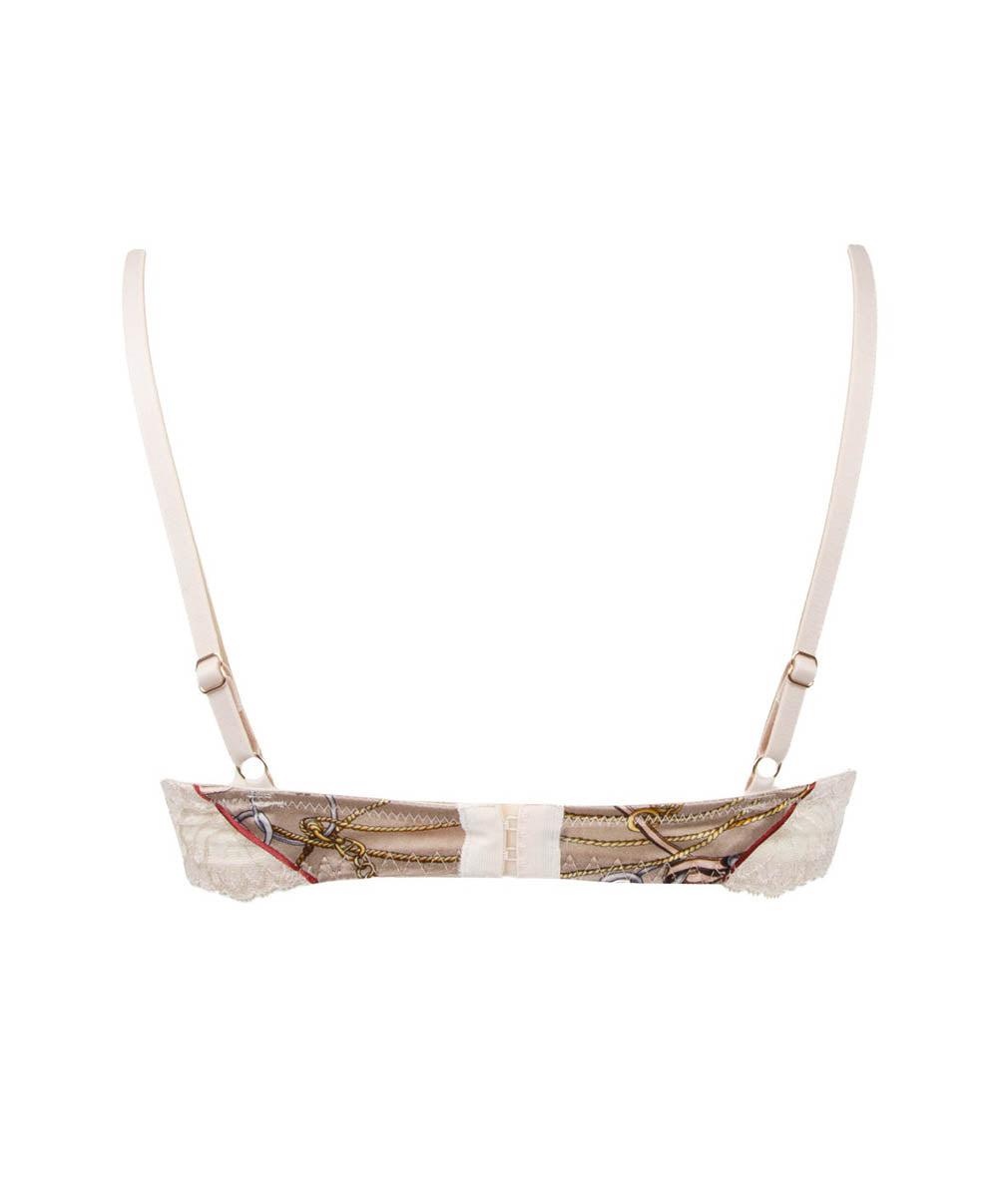 Soutien-gorge triangle armatures en soie Lise Charmel Séduction cavalière Ambre ACH6909-AC-1