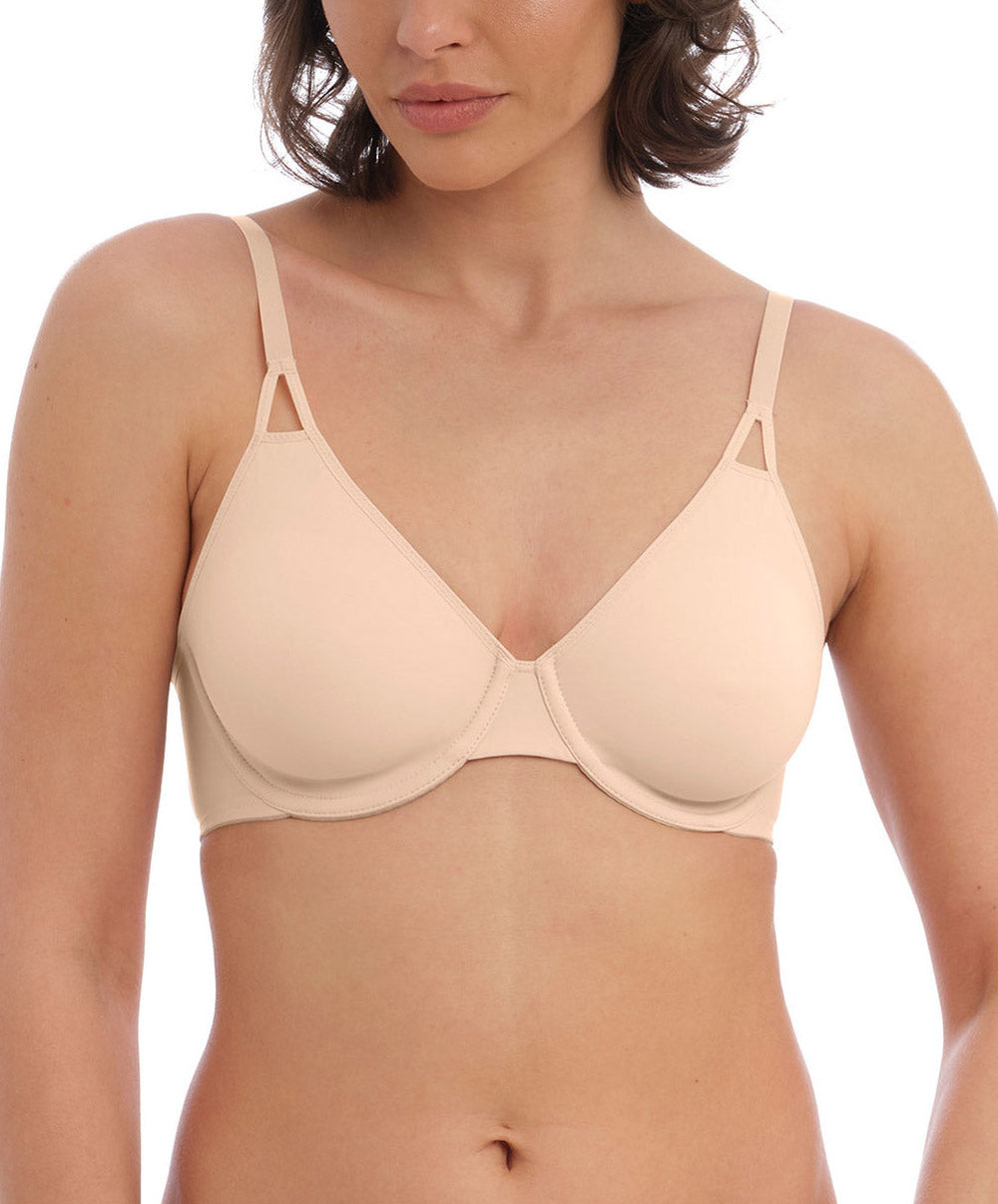 Soutien-gorge triangle moulé lisse Wacoal Accord frappe nude WE600409-FRP