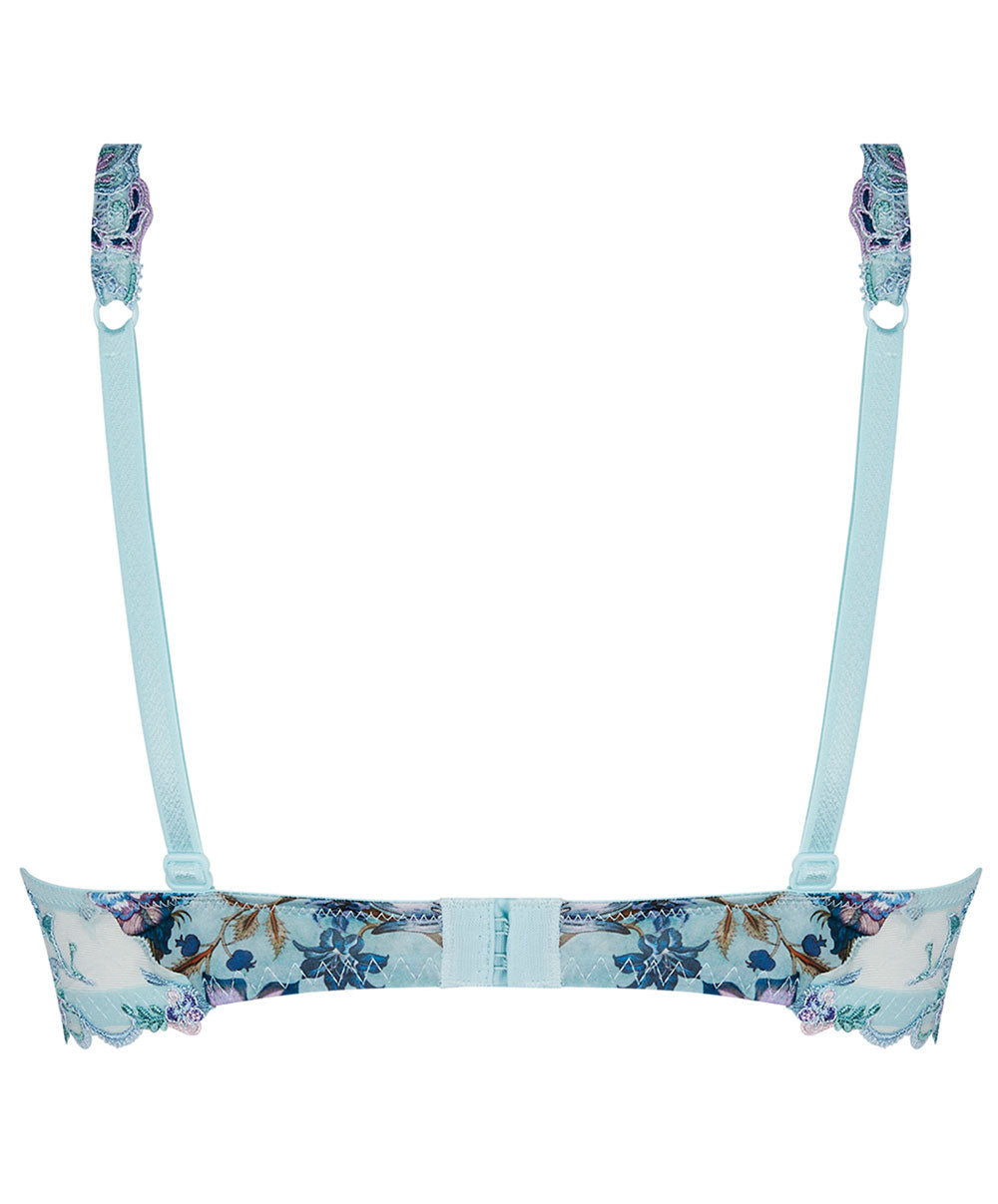 Soutien gorge triangle sexy Glamour Reve en fleurs opale Lise Charmel ACJ7443 RO packshot 2