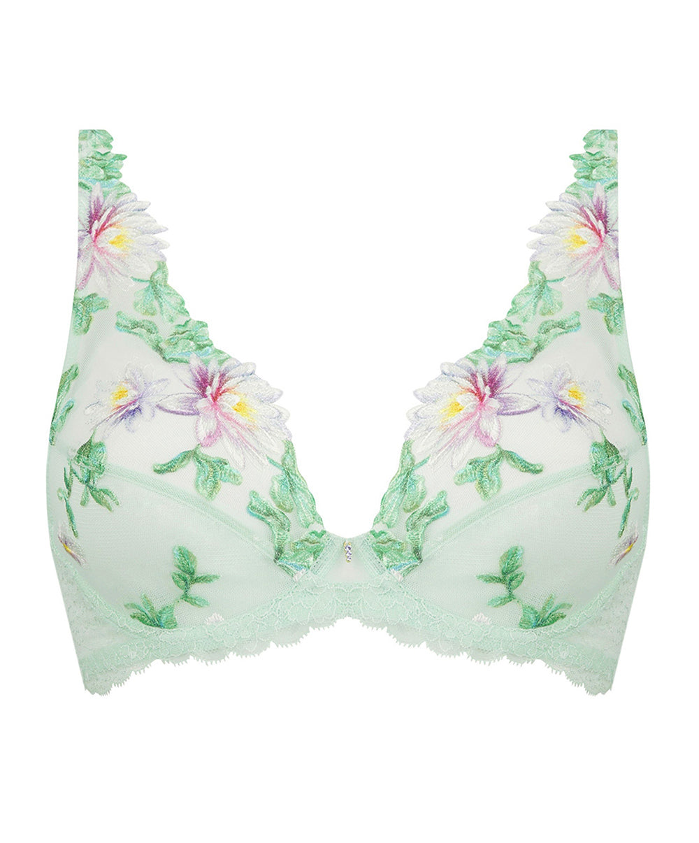 Soutien-gorge triangle sexy "Glamour" Lise Charmel Amour Nymphéa jade ACH7459-JA