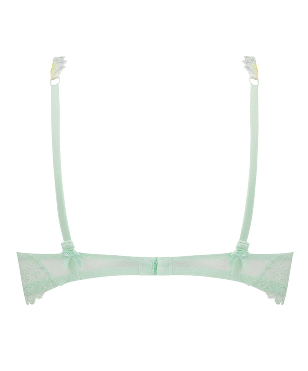 Soutien-gorge triangle sexy "Glamour" Lise Charmel Amour Nymphéa jade ACH7459-JA