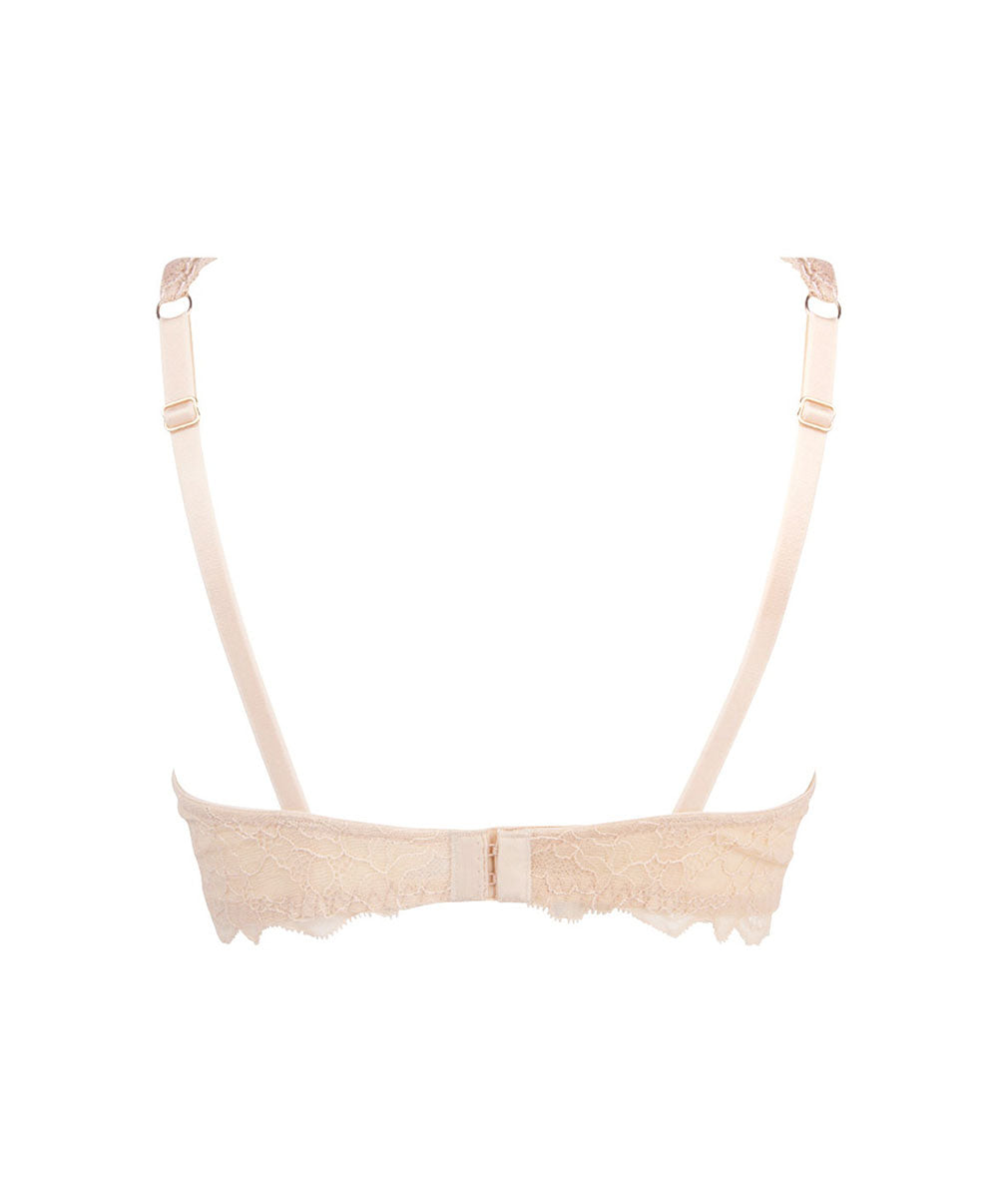 Soutien-gorge triangle sexy "Glamour" Lise Charmel Sublime en Dentelle nude sublime ACH7413-NS