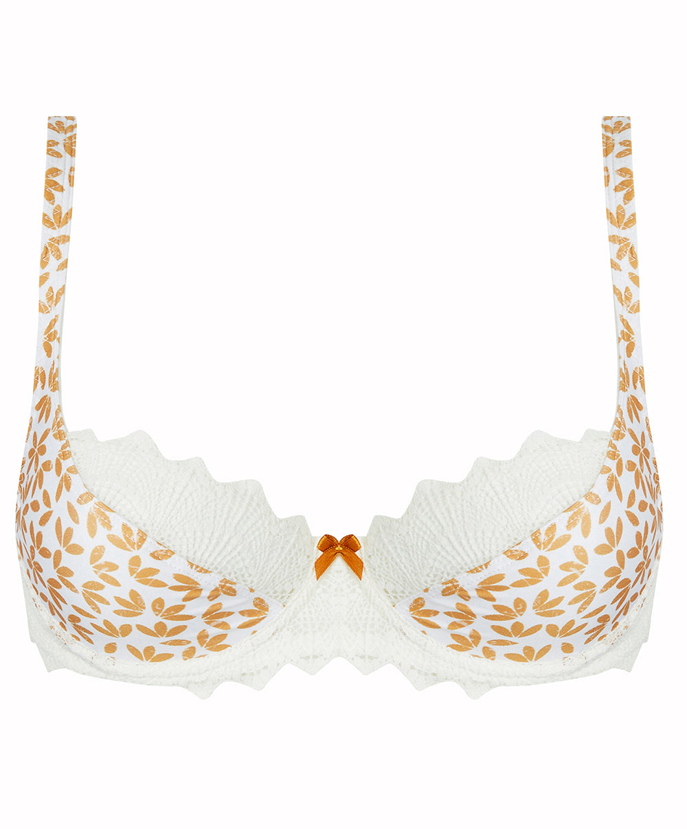 Soutien-gorge tulipe à armatures Antigel de Lise Charmel Crochet Bohème camel ECJ6234-CB