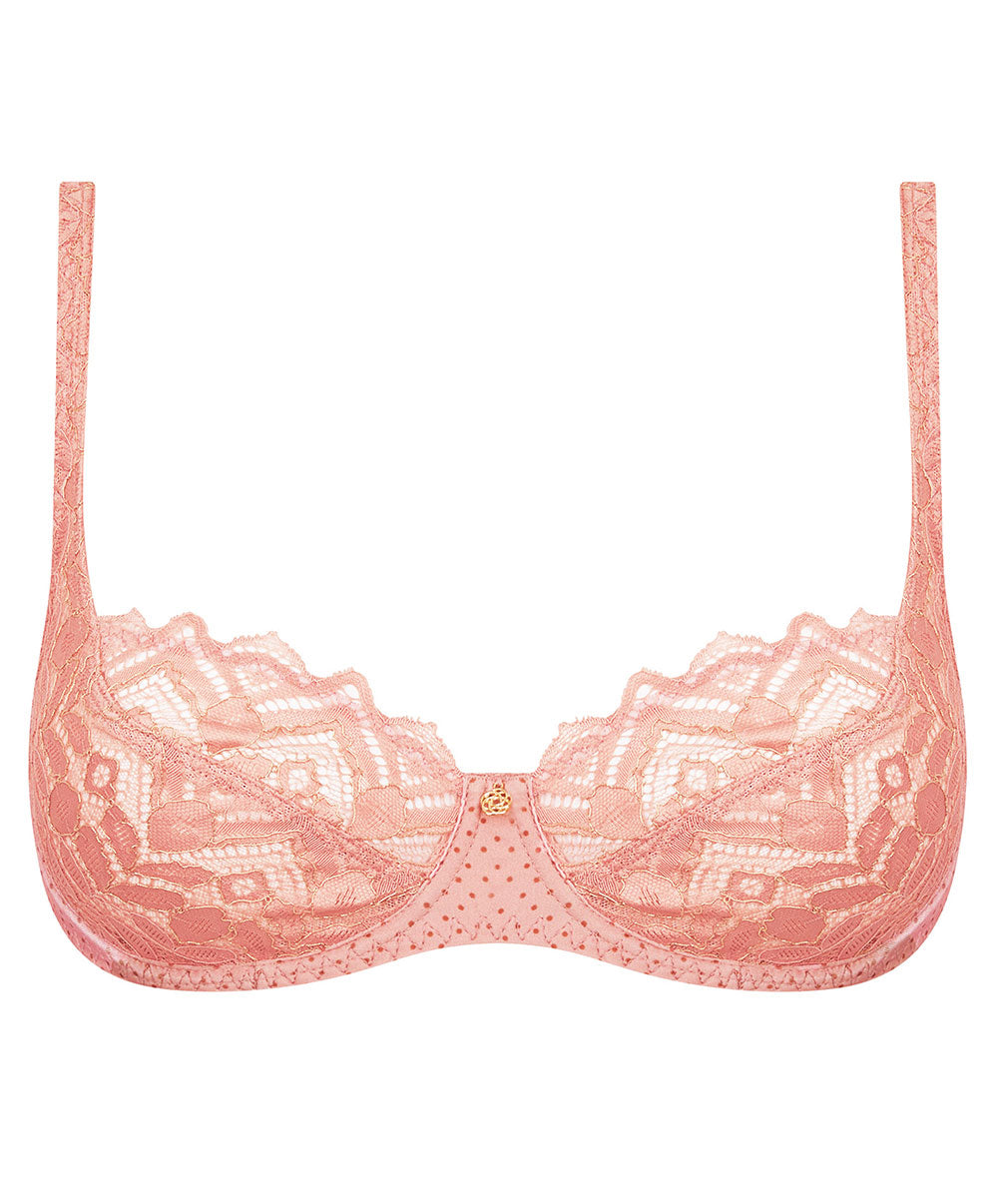 Soutien-gorge "Tulipe" à armatures Antigel de Lise Charmel Pétille en Glam bulles rosées ECH6282-BR