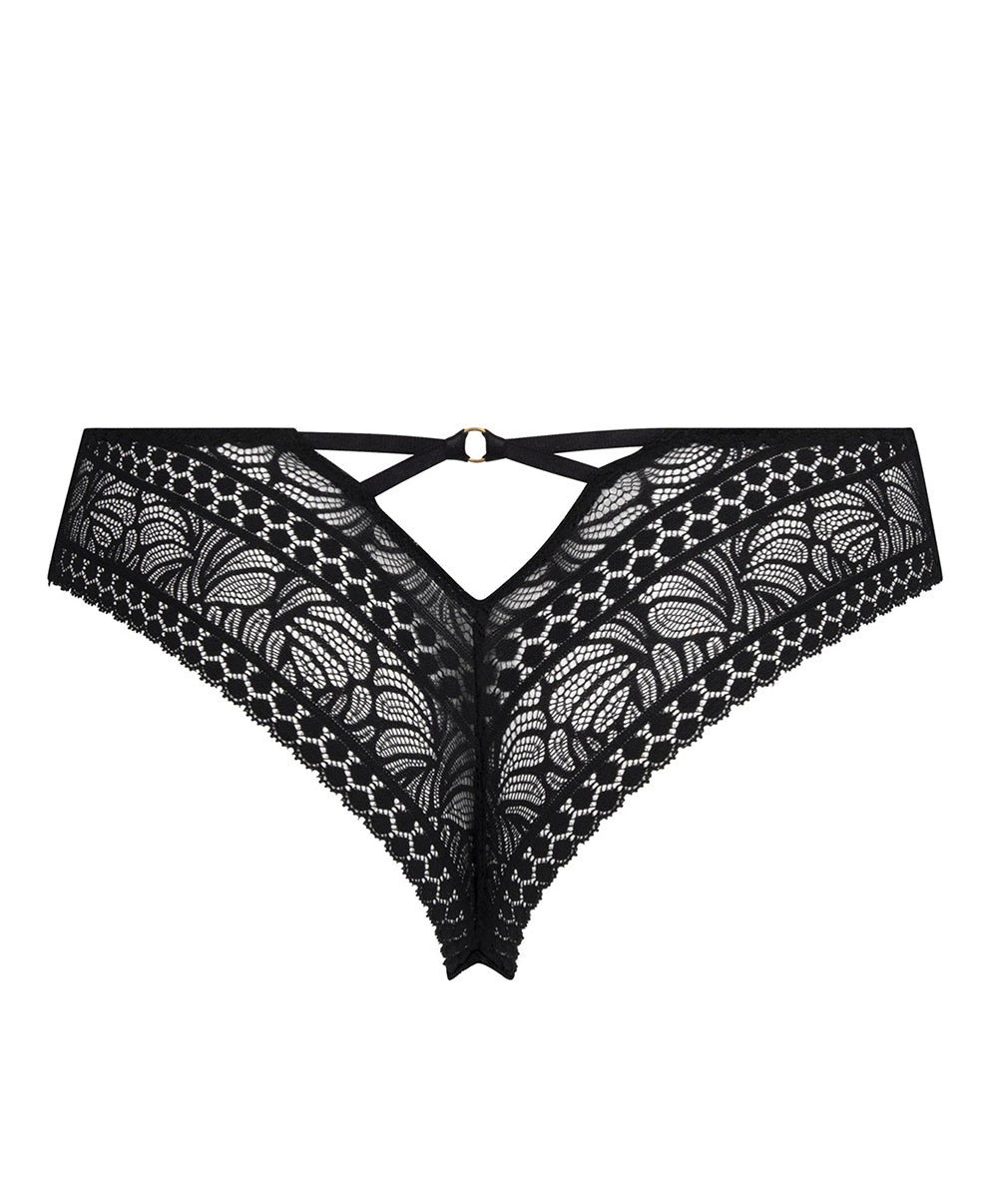 String Antigel de Lise Charmel Atelier Séduction noir ECH0057-NO
