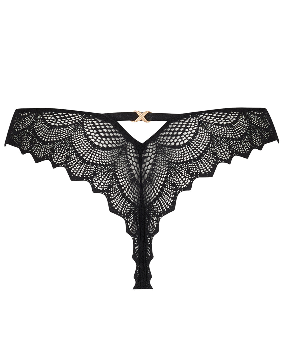 String Antigel de Lise Charmel Sexy Bohême noir ECJ0040-NO