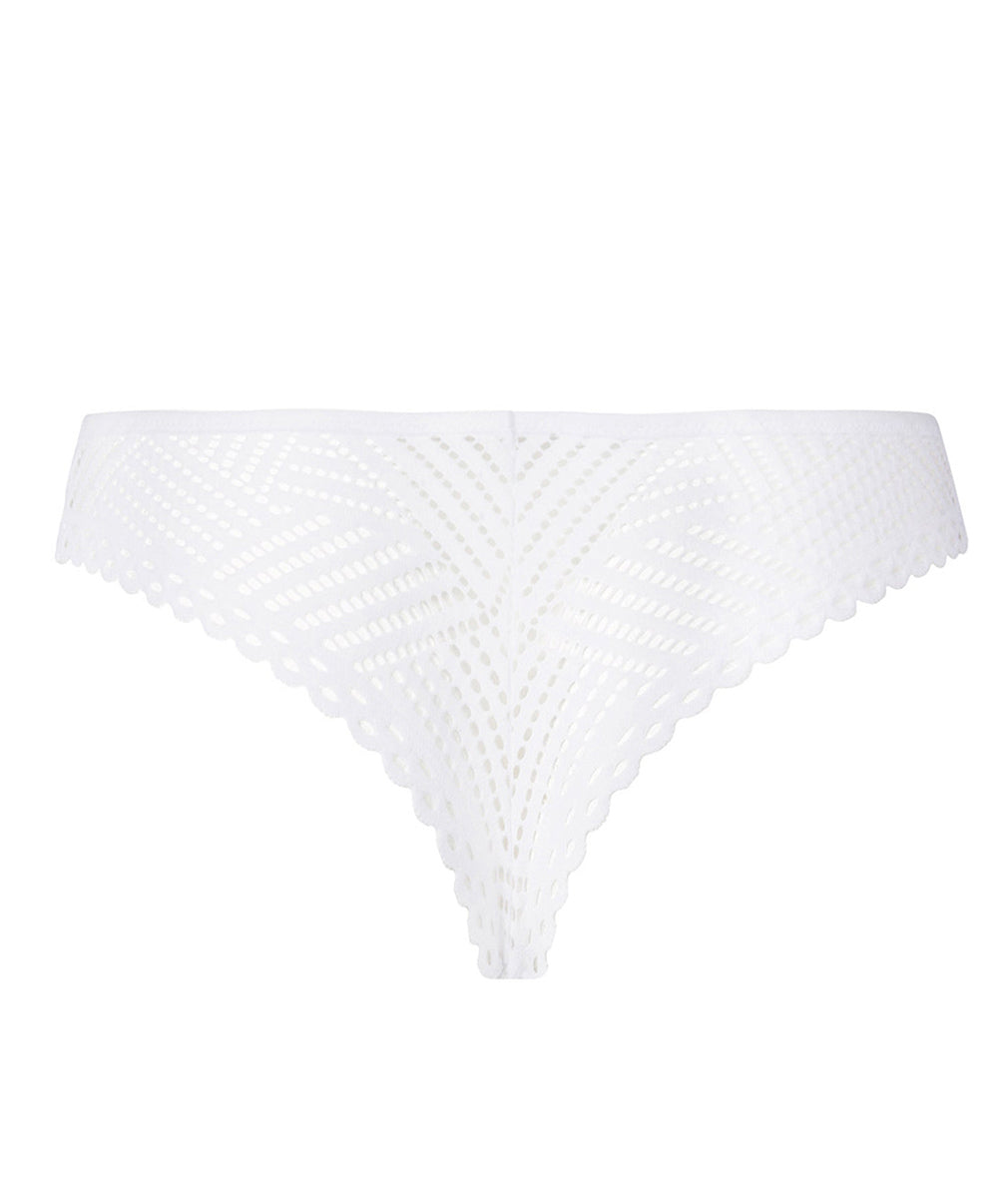 String Antigel de Lise Charmel Tressage Graphic blanc ECC0037-TB