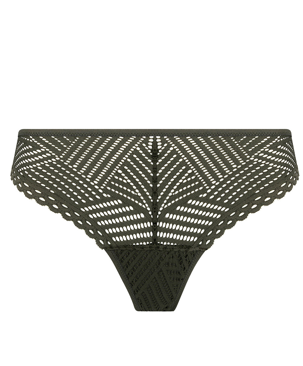 String Antigel de Lise Charmel Tressage Graphic éclat aventure kaki ECC0037-EA