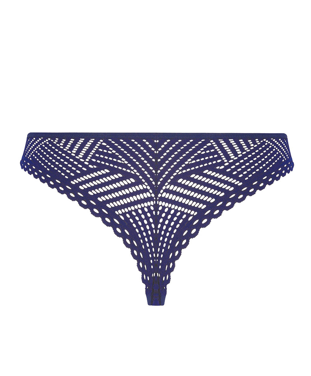 String Antigel de Lise Charmel Tressage Graphic marine ECC0037-TM