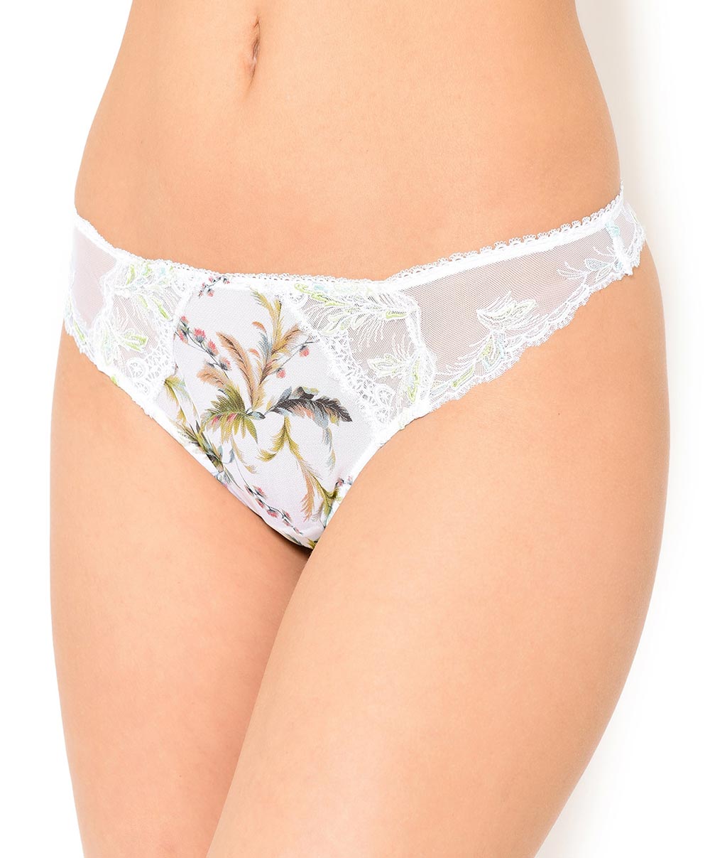 String Lise Charmel Aura Tropical blanc exotique ACG0003-BX
