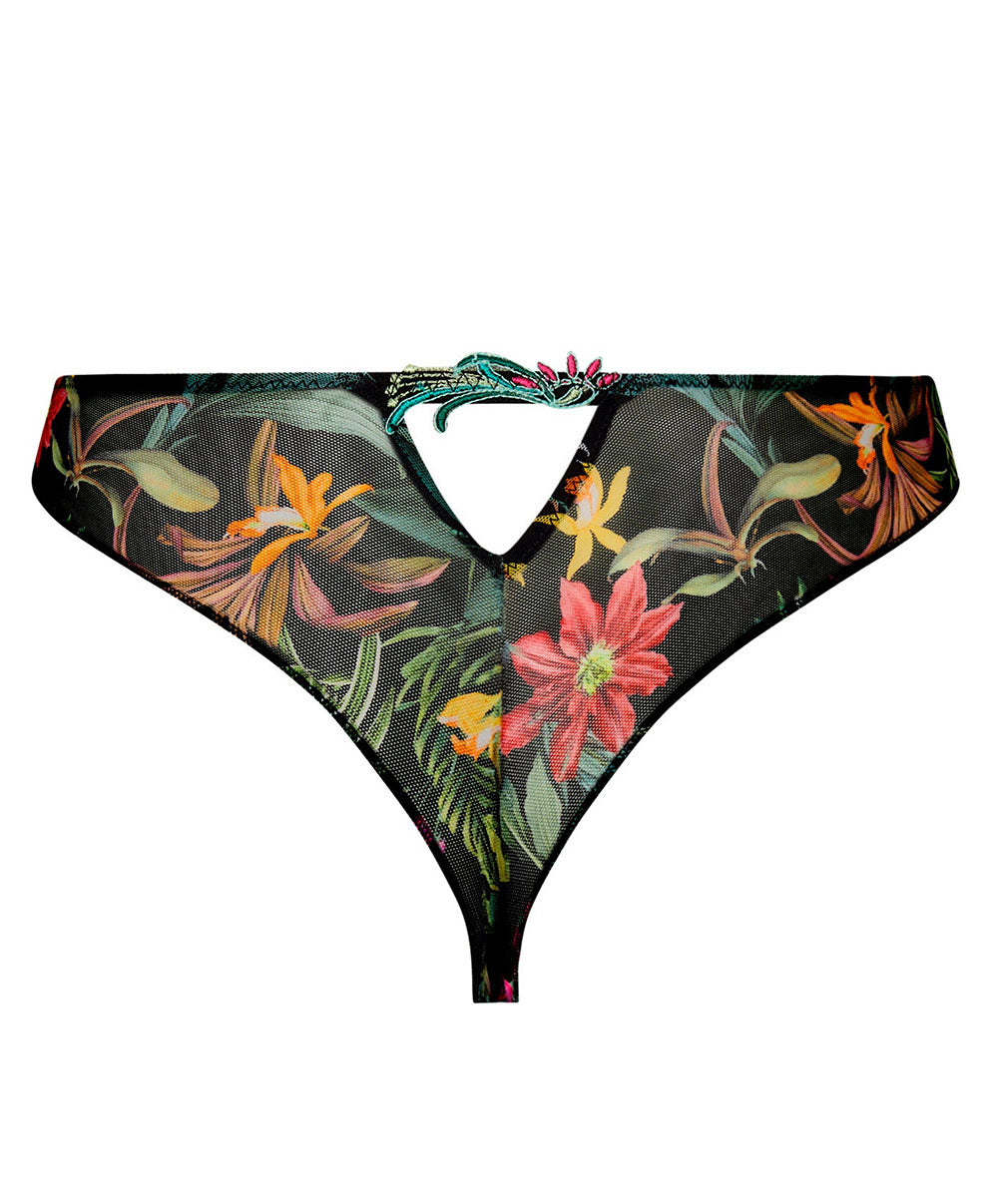 String Lise Charmel Fleurs Étoiles éclat étoile (noir et multicolore) ACH0096-EE
