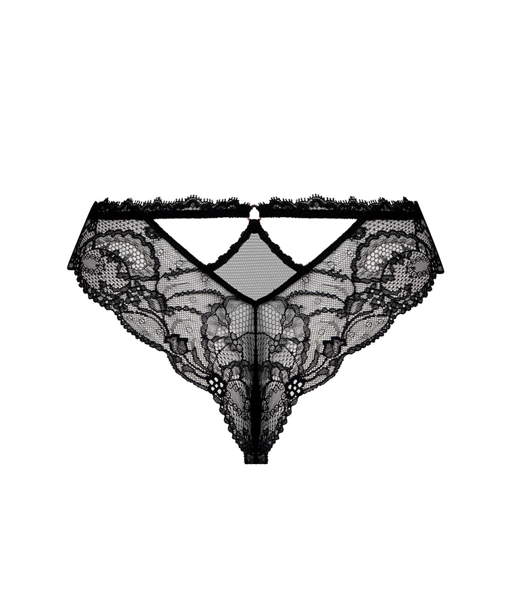 String Lise Charmel Féérie Couture noir ACH0074-NO