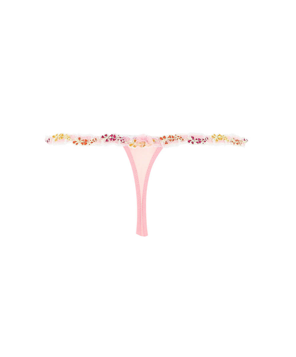 String Sexy romantique pastel Lise Charmel rose pale