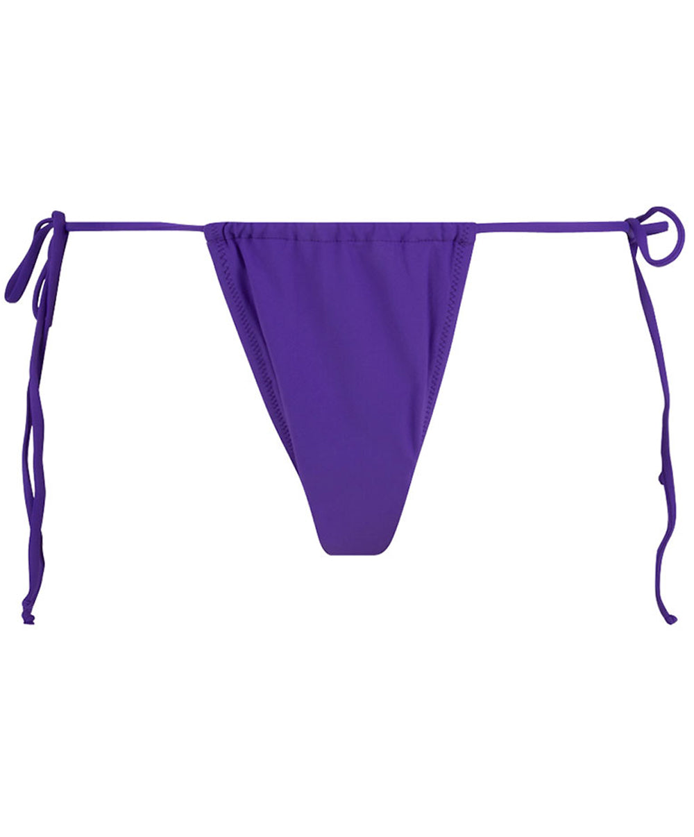 String de bain à laçets La Chiquissima purple Antigel Bain EBB0914-MP 10