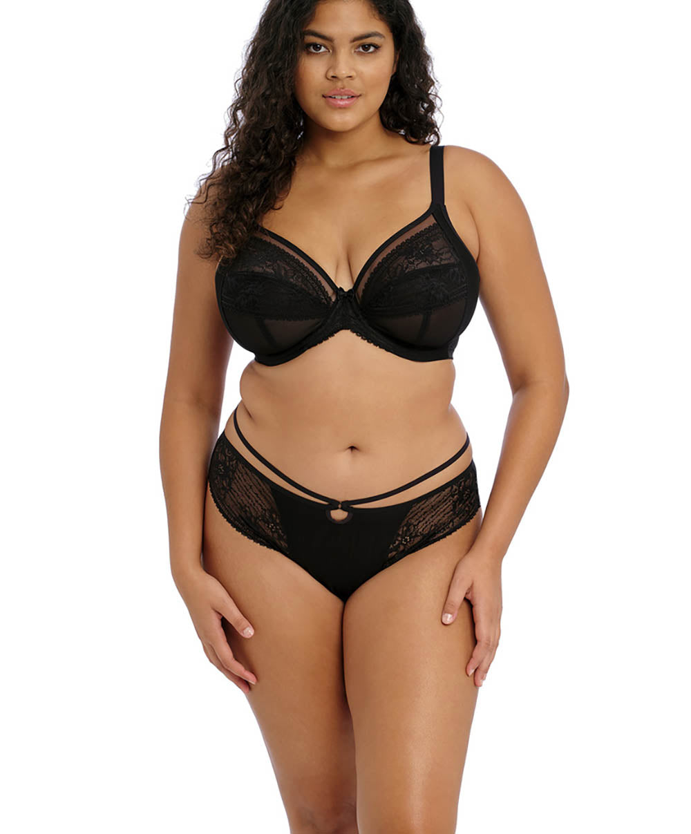 String grande taille Elomi Kandra Noir EL301670-BLK