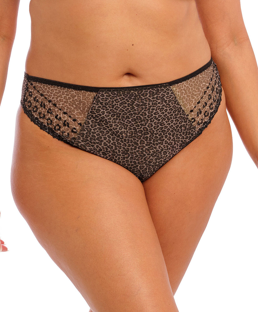 String grande taille Elomi Matilda leopard EL8907-LED
