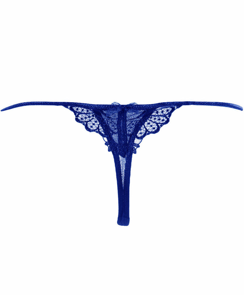 String sexy Lise Charmel Dressing Floral bleu ACC0588-DB
