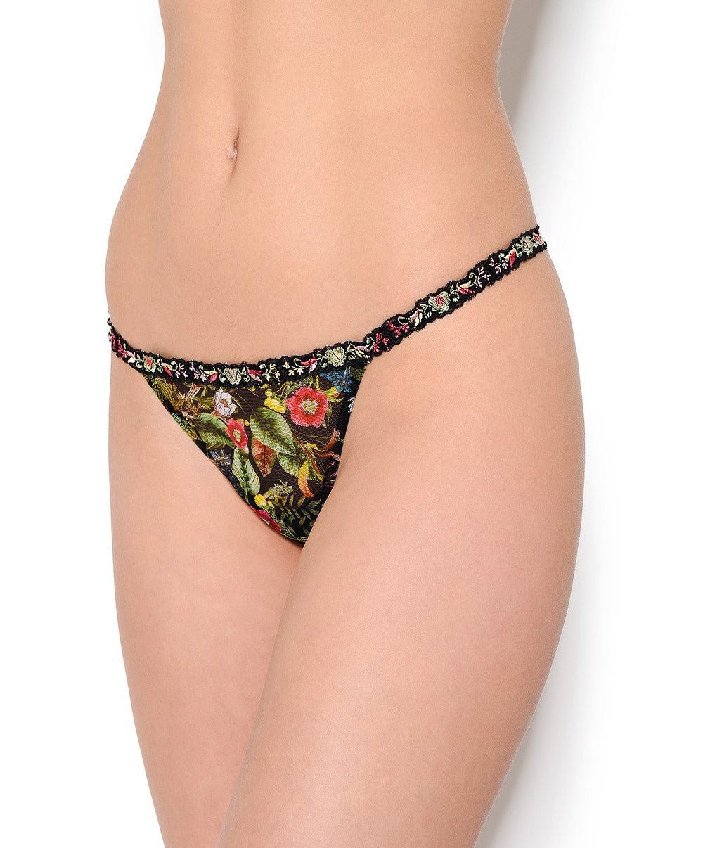 String sexy Lise Charmel Fleurs de Jungle multicolore