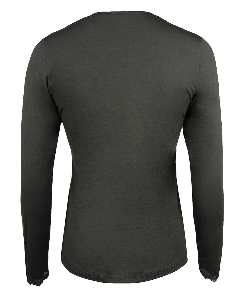 T-shirt manches longues col V Antigel de Lise Charmel Simply Perfect éclat aventure ENA2006-EA