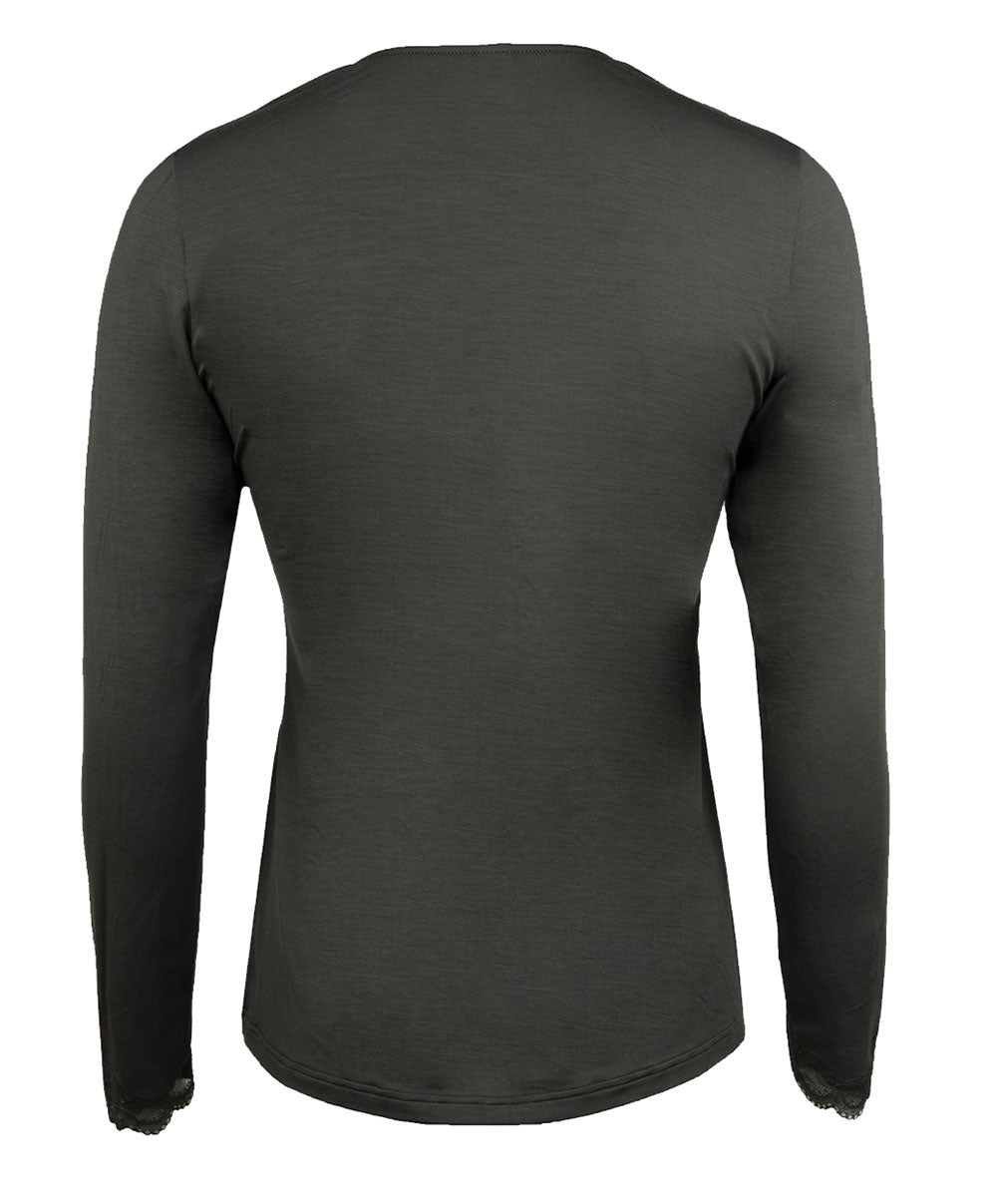 T-shirt manches longues col V Antigel de Lise Charmel Simply Perfect éclat aventure ENA2006-EA