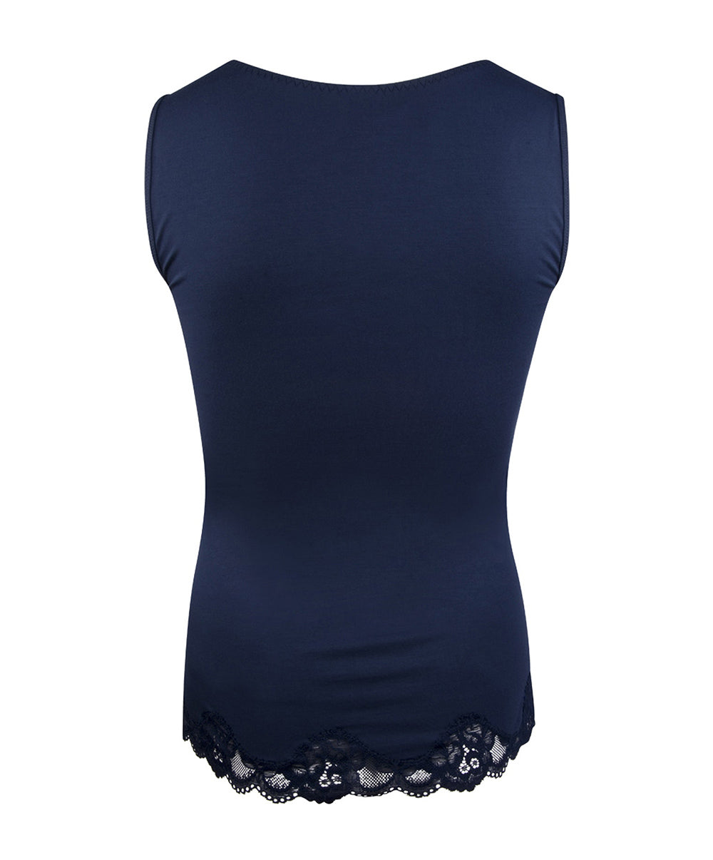 T-shirt sans manches Simply Perfect bleu marine Antigel de Lise Charmel ENA4006-BM