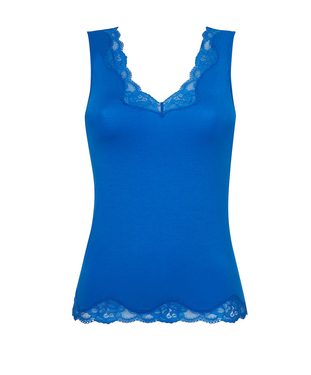 T-shirt sans manches Antigel de Lise Charmel Simply Perfect bleu cobalt ENA4006-SC