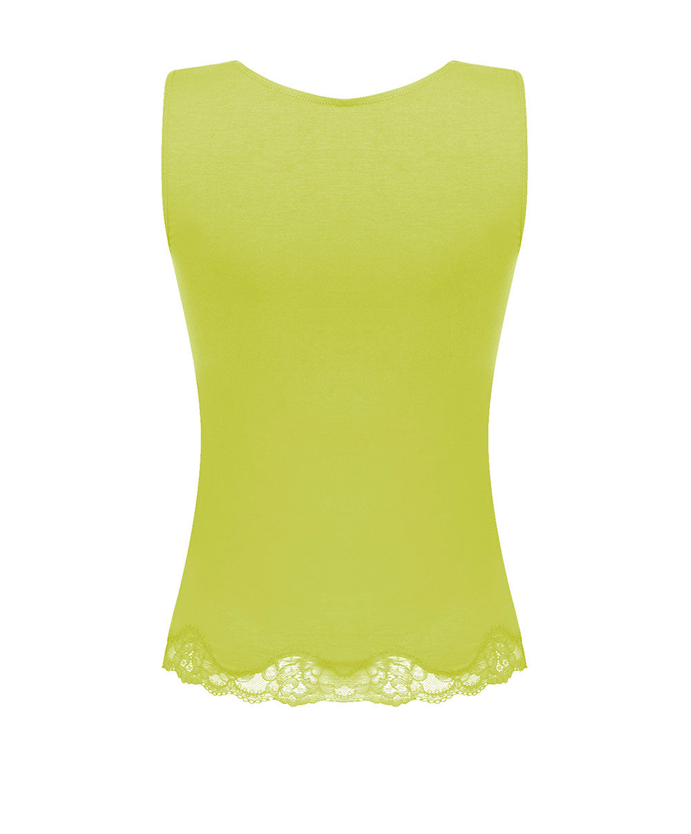 T-shirt sans manches Antigel de Lise Charmel Simply Perfect vert granny ENA4006-VG 100