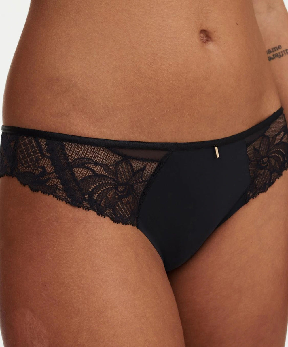 Tanga Chantelle Orangerie Dream noir C17Q90-011