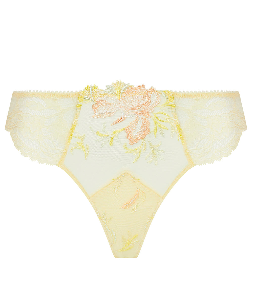 Tanga Lise Charmel Frisson d'Or jaune ACH0061-OR