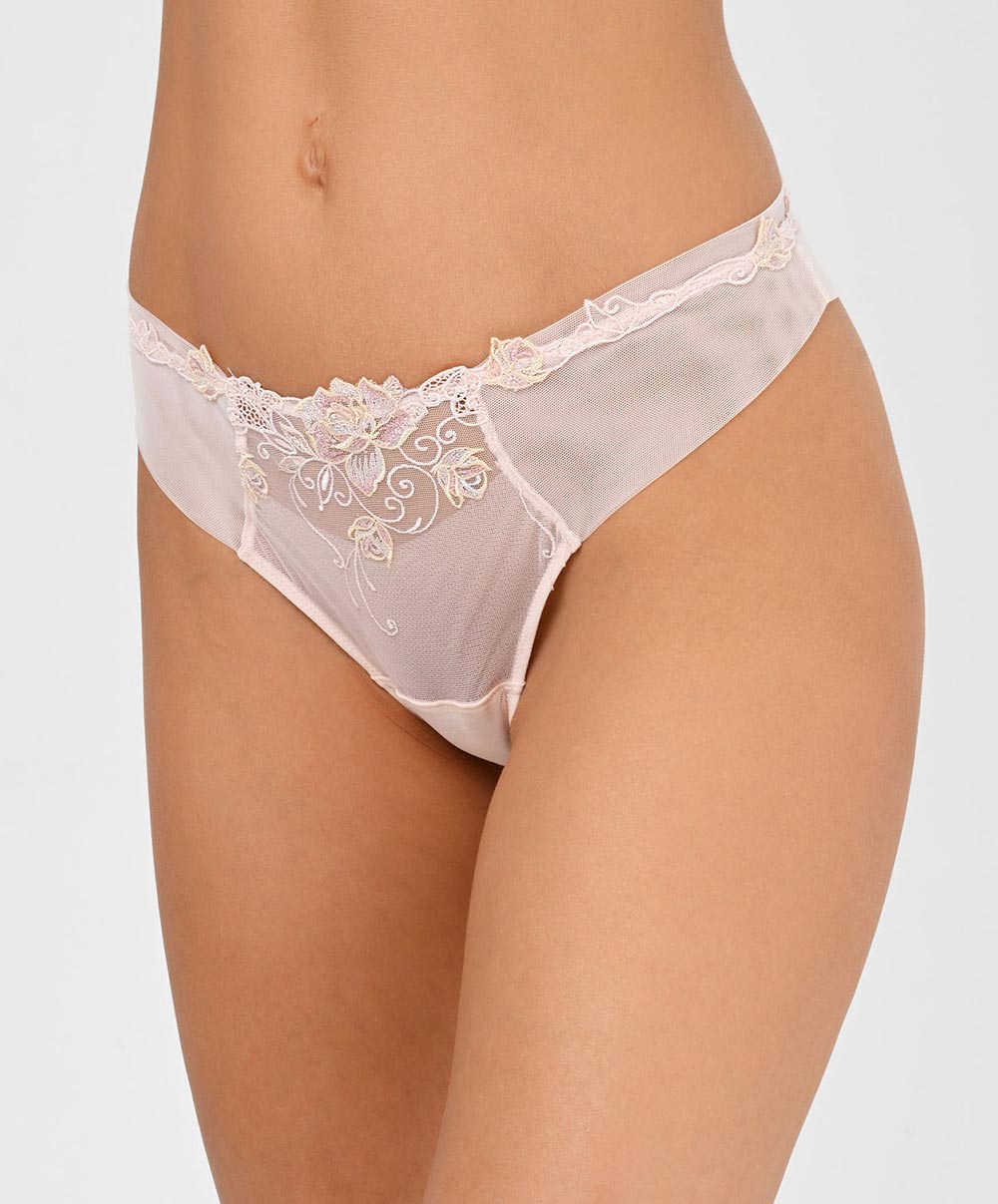 Tanga Lise Charmel Rose de Venise désir venise ACH0021-DV