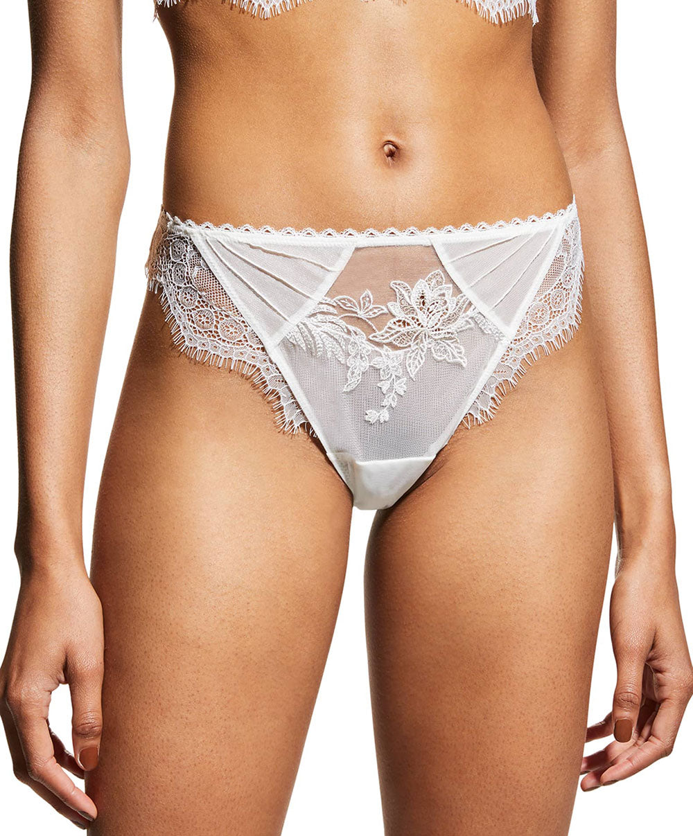 Tanga Lise Charmel Orchidée beauté Ecru nacre ACG0062-EN