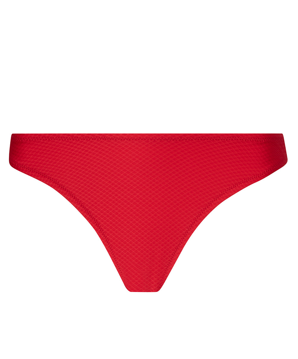 Tanga de bain taille haute La Vogueuse corail vogue Antigel Bain EBB1707-CV 1