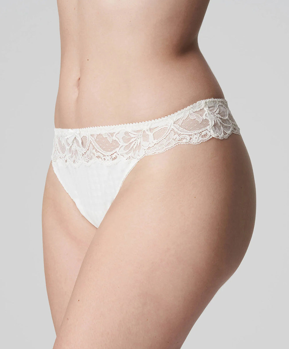 Tanga dentelle PrimaDonna Madison naturel 0662125-NAT